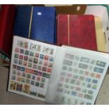 A World Collection of stamps in 8 stockbooks