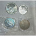 USA: Eagle 1995 and other silver coins