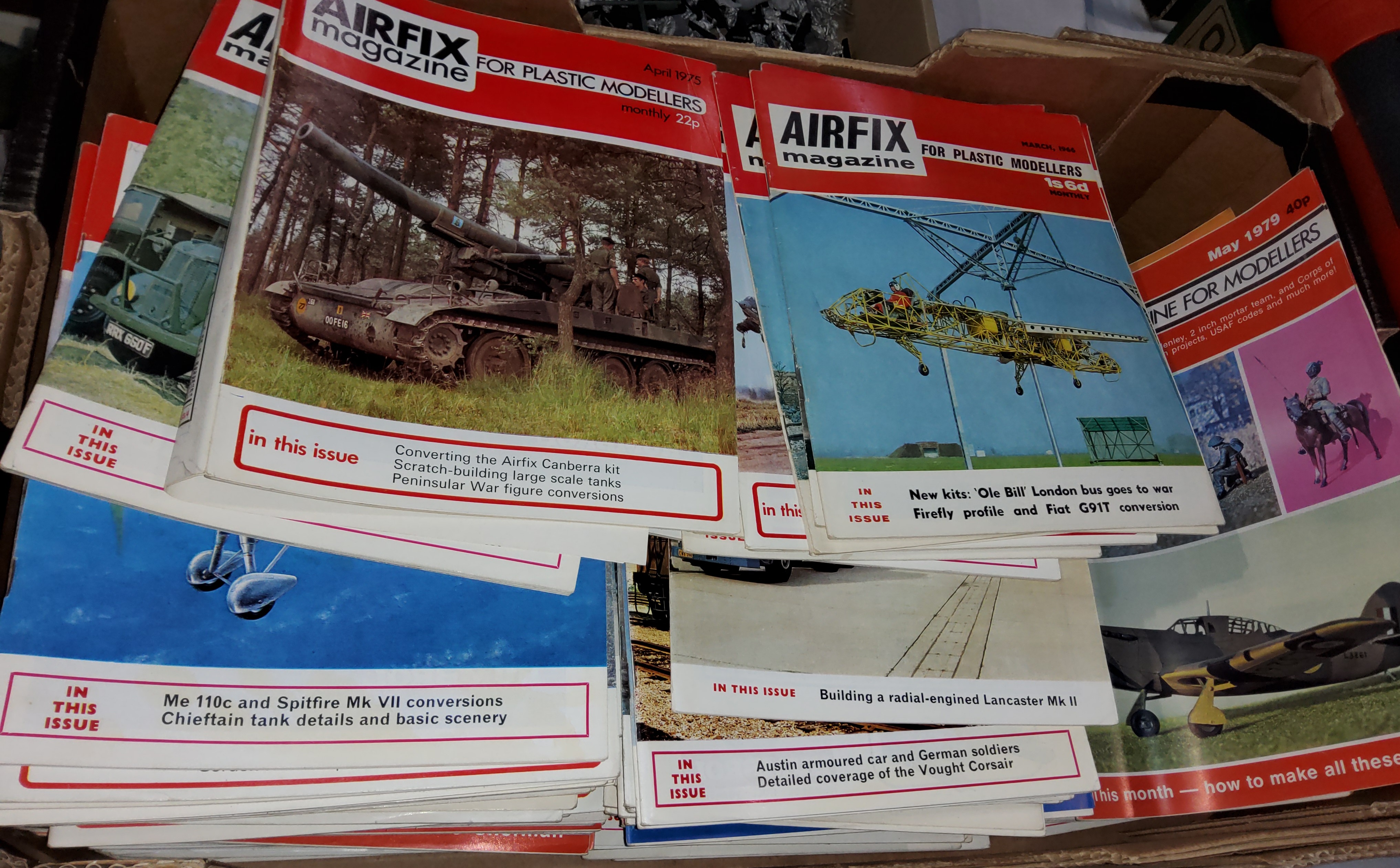 Airfix magazine approx 140 issues
