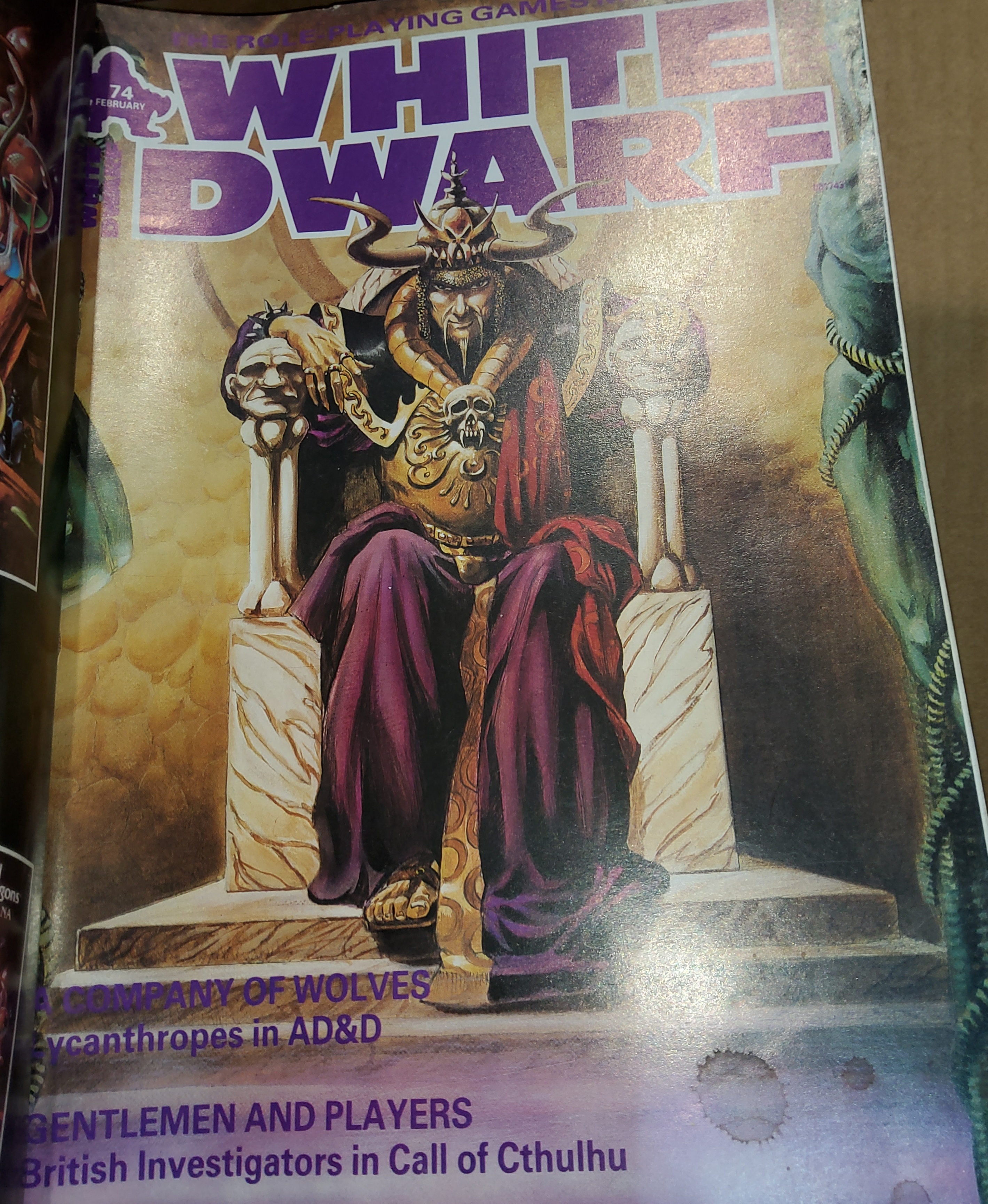 A selection of early White Dwarf magazine 74 and others - Image 2 of 2