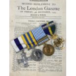 LOT 200: ON INSTRUCTIONS RECEIVED FROM THE RECIPIENT: A rare Korean War Group of Four medals to 2/Lt