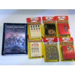 A box of Games Workshop Citadel Miniature Warhammer metal models Chaos Demons (5 in total) and 6