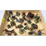 A selection of painted vintage Games Workshop Citadel Games, and some others, mainly Warhammer