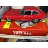 An originally boxed Corgi set of Ferrari 1962 Tourist Trophy set and a Franklin mint precision model