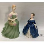 Two Royal Doulton figures - Clarissa HN2345 and Debbie HN2385