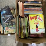 Two boxes of childrens' books