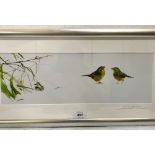 A framed photographic print by Cheng Yan. Signed, signed again and dated 2008 verso. 6' x 18'