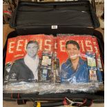 A large collection of Elvis Presley Official Collectors Edition magazines