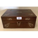 Two Victorian rosewood boxes (A.F.)