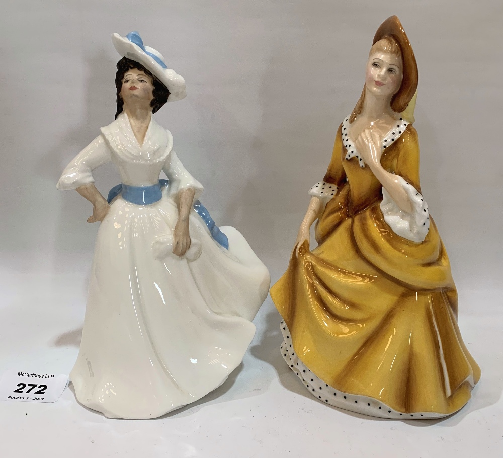 Two Royal Doulton figures - Margaret HN2397 and Sandra HN2275