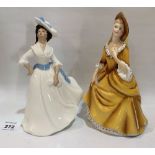 Two Royal Doulton figures - Margaret HN2397 and Sandra HN2275