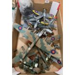 A collection of Airfix model aeroplanes