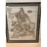 Four early 19th century maps of the British Isles from the Thomson's New General Atlas 1815. 25½'