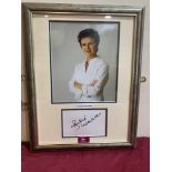 Popular Culture. Julie Walters. Framed photograph and autograph