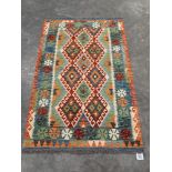 A Choli Kilim carpet runner. 1.56m x 1.02m