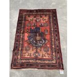 A Balochi rug. 1.16m x 0.80m