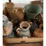 Three boxes of ceramics and crockery