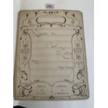 A music manuscript by Edmond Missa, 'Legend Du Petit Navier'