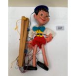 A Pelham Pinocchio puppet