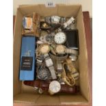 A collection of watches, jewellery etc.