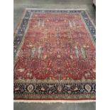 A Tabriz style carpet 148' x 108'