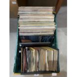 A quantity of vinyl records