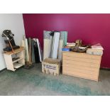 A large quantity of bookbinders' equipment. Note: Interested parties are advised to view this lot in