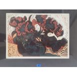 R. JARVIS. BRITISH 20TH CENTURY An abstract composition. Signed, dated '62 and inscribed. Artists