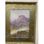 JOHN WILSON-HEPPLE. BRITISH 1854-1937 A landscape. Signed. Watercolour 15' x 10'