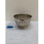 A George V silver bowl, Sheffield 1931. 4¼' diam. 5ozs dwts