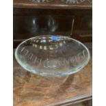 An Edinburgh Crystal fruit bowl, 13¼' diam.