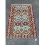 A Choli Kilim rug. 1.49m x 1.01m