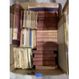 A box of miscellaneous books