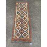 A Choli Kilim carpet runner. 1.9m x 0.62m