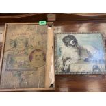 Two Victorian picture brick puzzles