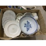 Three boxes of miscellaneous ceramics