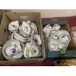 An extensive collection of Royal Worcester Evesham ceramics