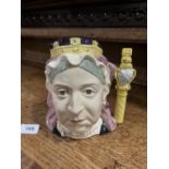 A Royal Doulton character jug, Queen Victoria D6186. 7' high