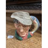 A Royal Doulton character jug, The Poacher D6429. 7' high