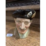 A Royal Doulton character jug, Field Marshall Montgomery. 6¼' high