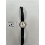 A 9ct cased lady's wristwatch