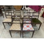 Ten Air Ministry dining chairs