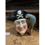 A Royal Doulton character jug, Long John Silver, D6335. 7¼' high