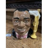 A Royal Doulton character jug, Louis Armstrong D6707. 7½' high