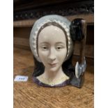 A Royal Doulton character jug, Anne Boleyn D6644. 7¼' high