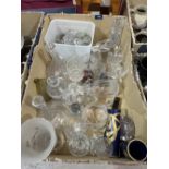 A quantity of miscellaneous glassware