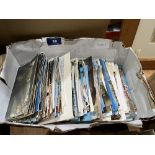 A box of postcards