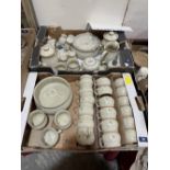 A collection of Denby 'Daybreak' pattern ceramics