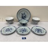 A collection of Chinese blue and white porcelain