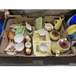 A box of Carlton Ware Daisy Chain etc.